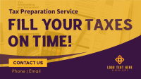 Fill Your Taxes Facebook Event Cover