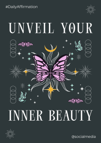 Mystical Inner Beauty Poster