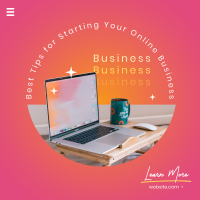 Into Online Business Instagram Post