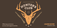 Join The Hunter's Club Twitter Post