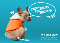 Doggo Booty Boops Postcard