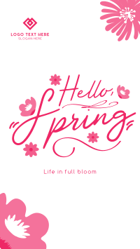 Hello Spring Greeting Video