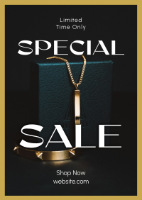 Jewelry Editorial Sale Flyer