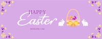 Easter Bunny Giveaway Facebook Cover