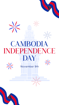 Cambodia Independence Festival Instagram Story