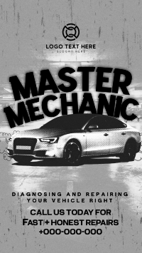 Nostalgia Car Mechanic Instagram Reel Image Preview