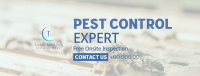 Pest Control Specialist Facebook Cover Image Preview