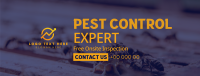 Pest Control Specialist Facebook Cover