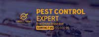 Pest Control Specialist Facebook Cover Image Preview