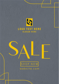 Modern Textured Sale Flyer