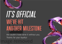 Agnostic Milestone Postcard