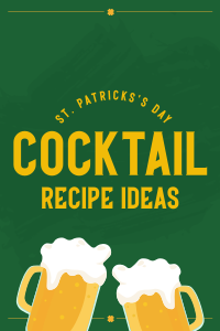 St. Patrick's Day  Happy Hour Pinterest Pin