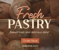 Rustic Pastry Bakery Facebook Post