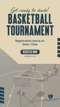 Basketball Mini Tournament Facebook Story