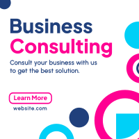 Abstract and Shapes Business Consult Instagram Post