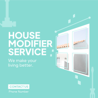 House Modifier Service Instagram Post