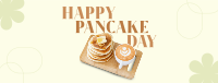 Pancakes Plus Latte Facebook Cover Image Preview