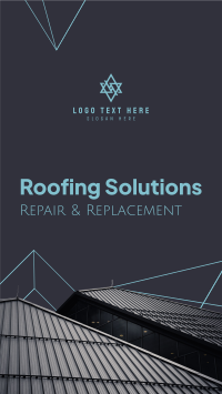 Residential Roofing Solutions Instagram Story