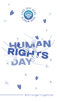 Human Rights Day Movement Facebook Story