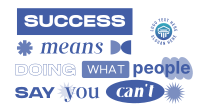 Quirky Success Quote Video