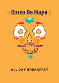 Cinco De Mayo Breakfast Poster