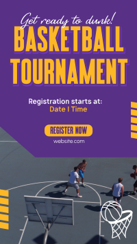 Basketball Mini Tournament Instagram Reel Image Preview