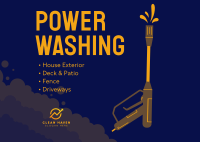 Power Washing Services Postcard Image Preview