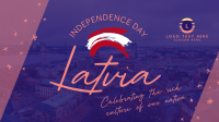 Latvia Independence Day Facebook Event Cover