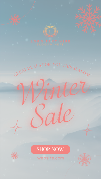 Winter Sale Facebook Story