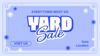 Minimalist Yard Sale Animation