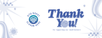 Quirky Thank You Facebook Cover Image Preview