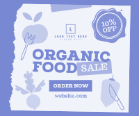 Organic Food Sale Facebook Post