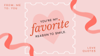 Romantic Stamp Animation