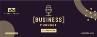 Business Podcast Facebook Cover