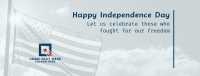 Celebrate 4th of July Facebook Cover Image Preview