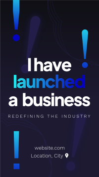 Corporate Business Launch Instagram Story