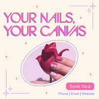 Nail Salon Services Instagram Post