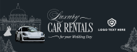 Luxury Wedding Car Rental Facebook Cover