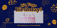 Kiddie Birthday Promo Twitter Post Design