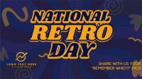 Swirly Retro Day Animation