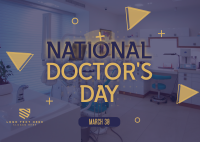 National Doctor's Day Postcard