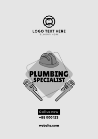 Plumbing Specialist Poster