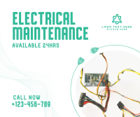 Electrical Maintenance Service Facebook Post