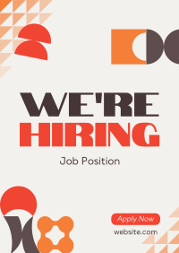 Corporate Job Hiring Poster