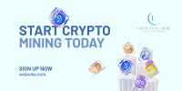 Start Crypto Today Twitter Post