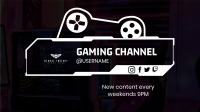 Console Games Streamer YouTube Banner