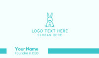 Bunny House  Business Card