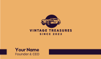 Vintage Limousine Car Business Card Image Preview