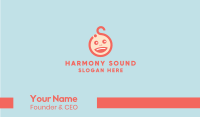 Baby Head Business Card