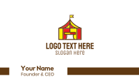 Circus Tent Business Card